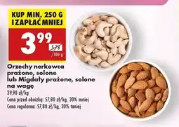 Biedronka Orzechy nerkowca solone oferta