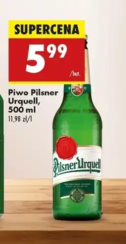 Biedronka Piwo Pilsner Urquell oferta