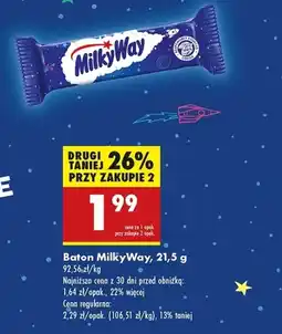 Biedronka Baton Milky Way oferta
