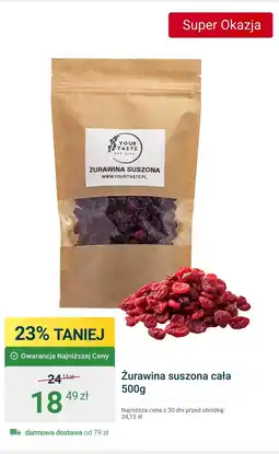 ERLI Żurawina suszona oferta