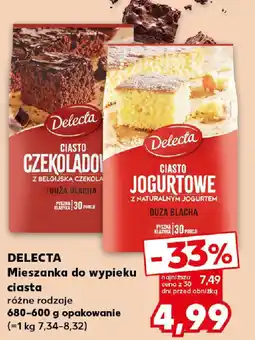 Kaufland DELECTA Mieszanka do wypieku ciasta oferta