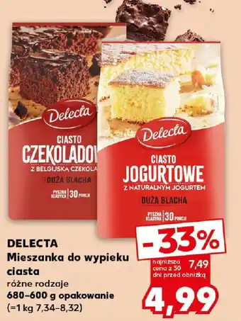 Kaufland DELECTA Mieszanka do wypieku ciasta oferta