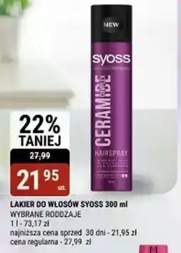 bi1 Lakier do włosów Syoss oferta