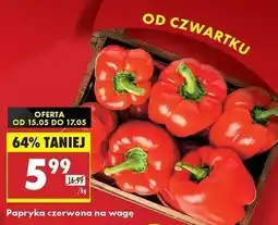 Biedronka Papryka czerwona oferta