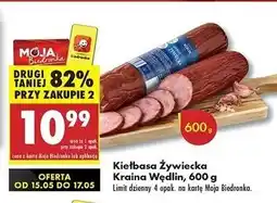 Biedronka Kiełbasa żywiecka Kraina Wędlin oferta