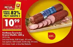 Biedronka Kiełbasa żywiecka Kraina Wędlin oferta