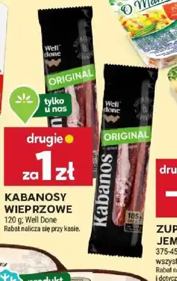 Stokrotka Kabanosy wieprzowe Well Done oferta