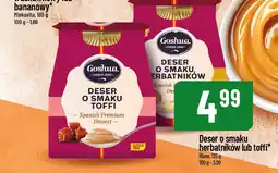 Polomarket Deser o smaku herbatników 125g Goshua oferta