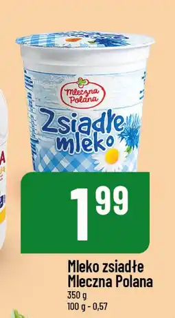 Polomarket Mleko zsiadłe Mleczna Polana 350g oferta