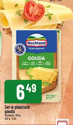 Polomarket Ser w plastrach gouda 150g Hochland oferta
