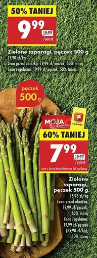 Biedronka Szparagi zielone oferta
