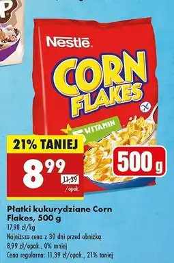 Biedronka Płatki śniadaniowe Nestle corn flakes Corn flakes (nestle) oferta