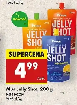 Biedronka Jelly shot truskawka i liczi + kolagen FREES oferta