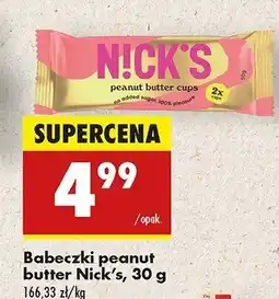 Biedronka Babeczki peanut butter N!ck's oferta