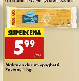Biedronka Makaron spaghetti Pastani oferta