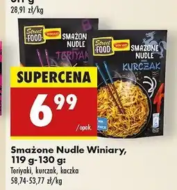 Biedronka Smażone nudle kaczka Winiary street food oferta