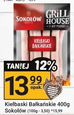 Hitpol Kiełbaski Bałkańskie Sokołów oferta