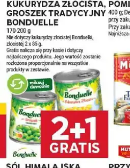 Stokrotka Kukurydza złocista, groszek tradycyjny Bonduelle oferta