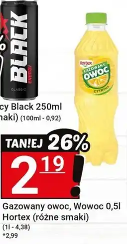 Hitpol Gazowany owoc, Wowoc Hortex oferta