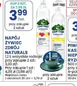 Stokrotka Napój Zywiec Zdrój Naturals oferta