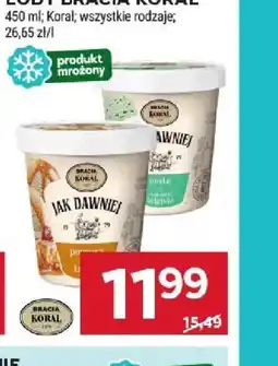 Stokrotka Lody Bracia Koral oferta