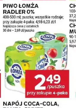 Stokrotka Piwo Lomża Radler 0% oferta