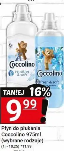 Hitpol Płyn do płukania Coccolino oferta