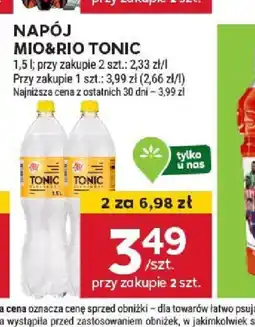 Stokrotka Napój Mio&Rio Tonic oferta