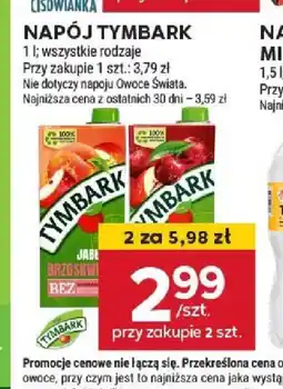 Stokrotka Napój Tymbark oferta