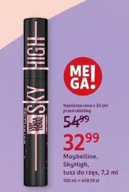 Rossmann Maybelline, SkyHigh, tusz do rzęs oferta