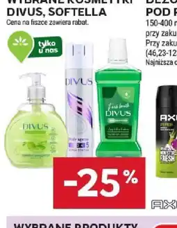 Stokrotka Wybrane kosmetyki Divus, Softella oferta