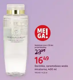 Rossmann Dermika, ceramidowa woda micelarna oferta
