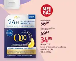 Rossmann Nivea, Q10, krem przeciwzmarszczkowy na noc oferta
