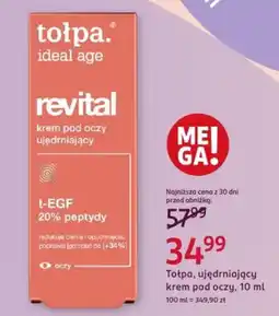 Rossmann Tołpa, ujędrniający krem pod oczy oferta