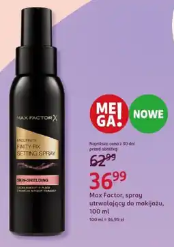 Rossmann Max Factor, spray utrwalający do makijażu oferta