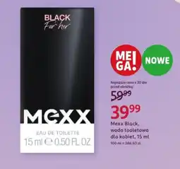 Rossmann Mexx Black, woda toaletowa dla kobiet oferta