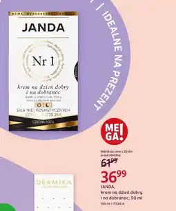 Rossmann JANDA, krem na dzień dobry i na dobranoc oferta