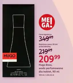 Rossmann Hugo Boss, woda perfumowana dla kobiet oferta
