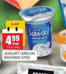 Bingo Jogurt Grecki Bakoma oferta
