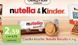 Eurocash Ciastka kruche: Nutella Biscuits oferta