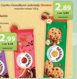 Eurocash Ciastka z kawałkami czekolady: Dessimo oferta
