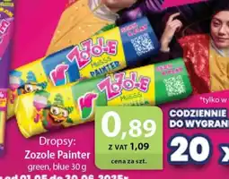 Eurocash Dropsy: Zozole Painter green, blue oferta
