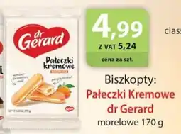 Eurocash Biszkopty: Pałeczki Kremowe dr Gerard morelowe oferta