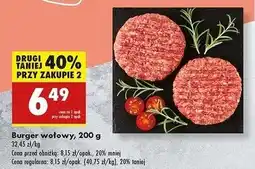 Biedronka Burger wołowy oferta