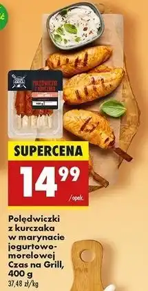 Biedronka Polędwiczki z kurczaka w marynacie jogurt-morela Czas Na Grill oferta