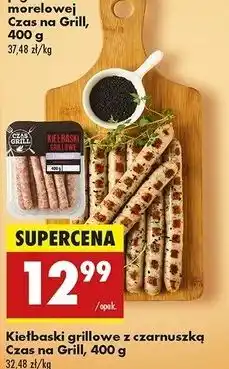 Biedronka Kiełbaski grillowe z czarnuszką Czas Na Grill oferta