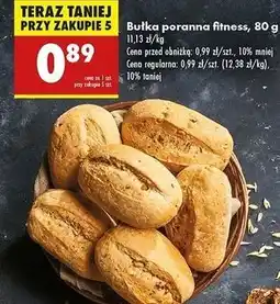 Biedronka Bułka poranna fitness oferta