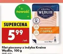 Biedronka Filet pieczony z indyka Kraina Wędlin oferta