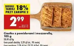 Biedronka Ciastko z pomidorami i mozzarellą oferta