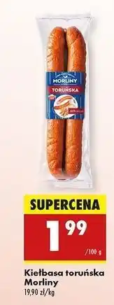 Biedronka Kiełbasa toruńska Morliny oferta